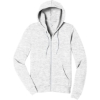 Custom BELLA+CANVAS Unisex Sponge Fleece Full-Zip Hoodie. Ash Gray