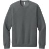 Custom BELLA+CANVAS Unisex Sponge Fleece Raglan Sweatshirt. Grey TB