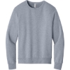 Custom BELLA+CANVAS Unisex Sponge Fleece Classic Crewneck Sweatshirt Athletic Heather Gray