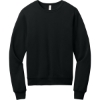 Custom BELLA+CANVAS Unisex Sponge Fleece Classic Crewneck Sweatshirt Black