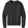 Custom BELLA+CANVAS Unisex Sponge Fleece Classic Crewneck Sweatshirt Dark Gray Heather