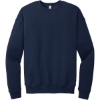 Custom BELLA+CANVAS Unisex Sponge Fleece Drop Shoulder Sweatshirt. Navy Blue