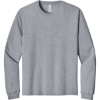 Custom BELLA+CANVAS Unisex 7.5-Ounce Heavyweight Long Sleeve Tee Athletic Heather Gray