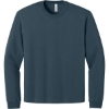 Custom BELLA+CANVAS Unisex 7.5-Ounce Heavyweight Long Sleeve Tee Vintage Navy Blue