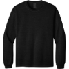 Custom BELLA+CANVAS Unisex Heavyweight Garment-Dyed Long Sleeve Tee Black