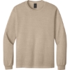 Custom BELLA+CANVAS Unisex Heavyweight Garment-Dyed Long Sleeve Tee Khaki Beige