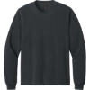 Custom BELLA+CANVAS Unisex Heavyweight Garment-Dyed Long Sleeve Tee Washed Black