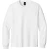Custom BELLA+CANVAS Unisex Heavyweight Garment-Dyed Long Sleeve Tee White
