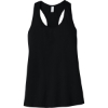 Custom BELLA+CANVAS Womens Jersey Racerback Tank. Black