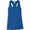 Custom BELLA+CANVAS Womens Jersey Racerback Tank. True Royal Blue