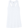Custom BELLA+CANVAS Womens Jersey Racerback Tank. White