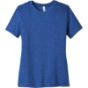 Custom BELLA+CANVAS Womens Relaxed CVC Tee HthrTRRoy