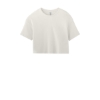 Custom BELLA+CANVAS Womens Jersey Crop Tee Vintage White