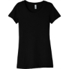 Custom BELLA+CANVAS Womens Triblend Short Sleeve Tee. Sld Black TB