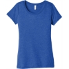 Custom BELLA+CANVAS Womens Triblend Short Sleeve Tee. True Royl TB