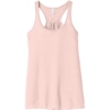 Custom BELLA+CANVAS Womens Flowy Racerback Tank. Soft Pink