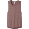 Custom BELLA+CANVAS Womens Flowy Scoop Muscle Tank. Mauve Slub