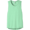 Custom BELLA+CANVAS Womens Flowy Scoop Muscle Tank. Mint