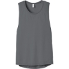 Custom BELLA+CANVAS Womens Flowy Scoop Muscle Tank. Storm
