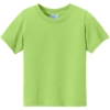 Custom Port & Co Infant Core Cotton Tee. Lime Green