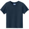 Custom Port & Co Infant Core Cotton Tee. Navy Blue