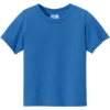 Custom Port & Co Infant Core Cotton Tee. Royal Blue