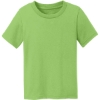 Custom Port & Co Toddler Core Cotton Tee. Lime Green