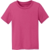Custom Port & Co Toddler Core Cotton Tee. Sangria Pink