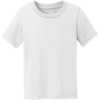 Custom Port & Co Toddler Core Cotton Tee. White
