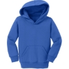 Custom Port & Co Toddler Core Fleece Pullover Hooded Sweatshirt. Royal Blue