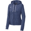 Custom Nike Womens Gym Vintage Full-Zip Hoodie Team Navy Blue