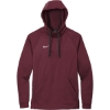 Custom Nike Therma-FIT Pullover Fleece Hoodie Team Dark Maroon Red