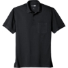 Custom CornerStone Industrial Snag-Proof Pique Pocket Polo. Navy Blue