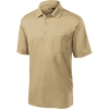 Custom CornerStone Select Snag-Proof Pocket Polo. Tan