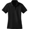 Custom CornerStone Womens Select Snag-Proof Polo. Black