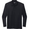 Custom CornerStone Select Lightweight Snag-Proof Long Sleeve Polo Dark Navy Blue