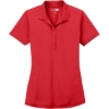 Custom CornerStone Womens Select Lightweight Snag-Proof Polo. Red