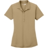 Custom CornerStone Womens Select Lightweight Snag-Proof Polo. Tan