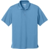 Custom CornerStone Micropique Gripper Polo. Blue Lake