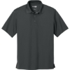 Custom CornerStone Micropique Gripper Polo. Iron Grey