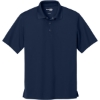 Custom CornerStone Micropique Gripper Polo. True Navy Blue