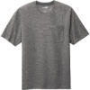 Custom CornerStone Workwear Pocket Tee Heathered Charcoal Gray