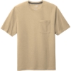 Custom CornerStone Workwear Pocket Tee Tan