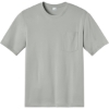 Custom CornerStone Workwear Pro Short Sleeve Pocket Tee LightGrey