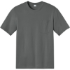 Custom CornerStone Workwear Pro Short Sleeve Pocket Tee MetalGrey