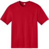 Custom CornerStone Workwear Pro Short Sleeve Pocket Tee Red