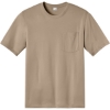 Custom CornerStone Workwear Pro Short Sleeve Pocket Tee Silver Tan