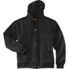 Custom CornerStone - Heavyweight Full-Zip Hooded Sweatshirt with Thermal Lining. Black