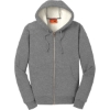 Custom CornerStone Heavyweight Sherpa-Lined Hooded Fleece Jacket. Grey