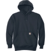 Custom Carhartt Rain Defender Paxton Heavyweight Hooded Sweatshirt. New Navy Blue